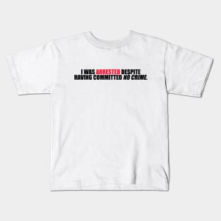 Donal Trump Quote 2024 Kids T-Shirt